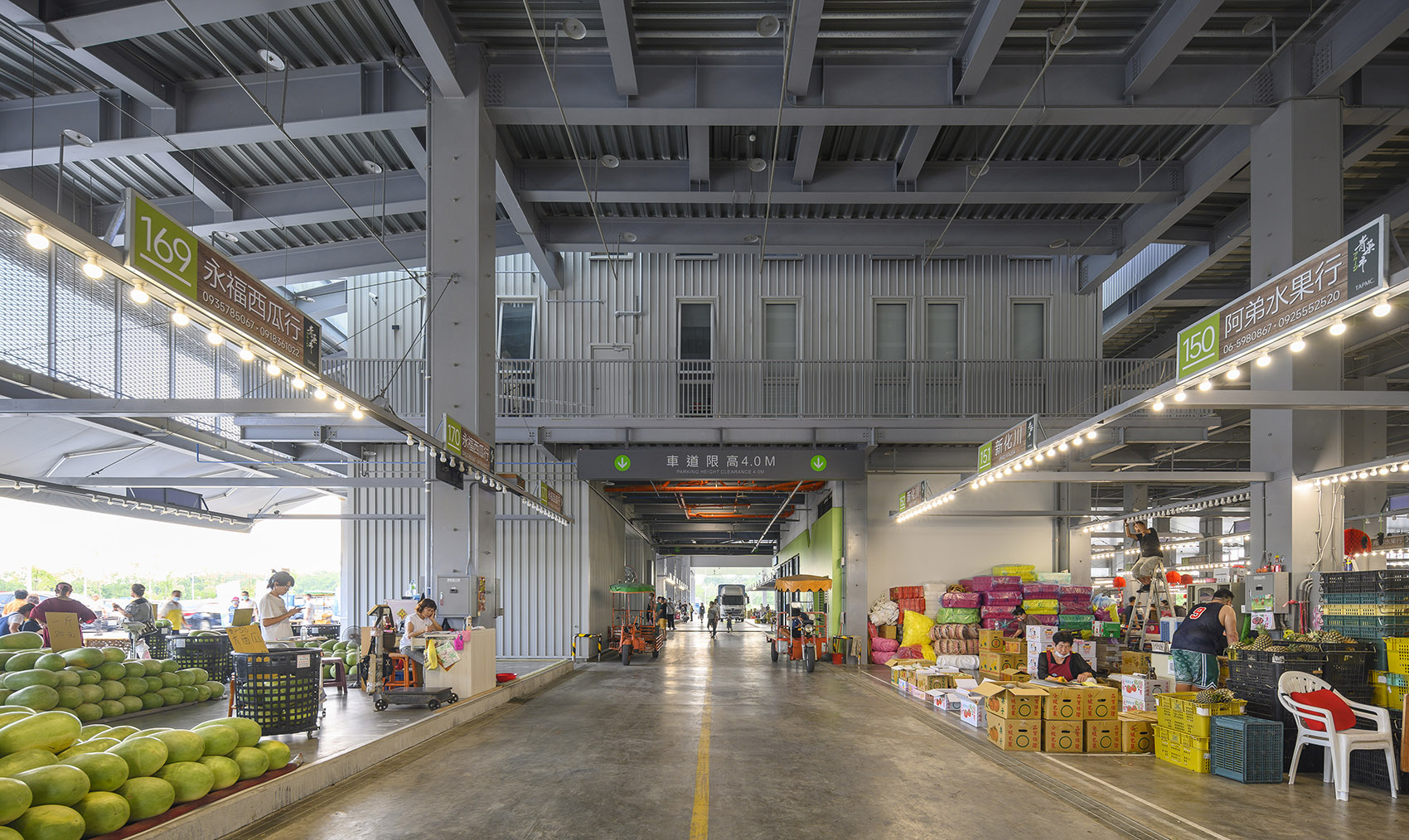 MVRDV completes wholesale market in Tainan with publicly accessible