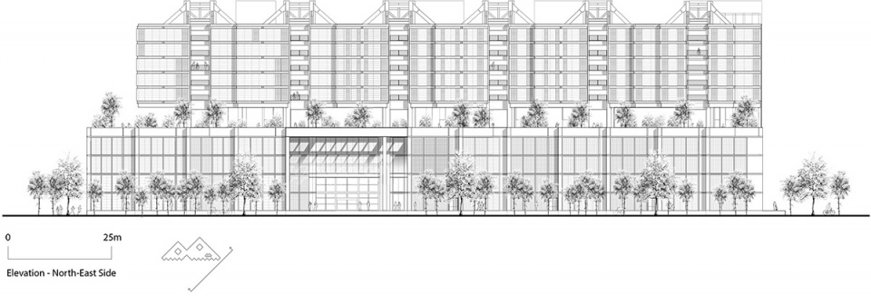 dy patil university centre of excellence by foster partners