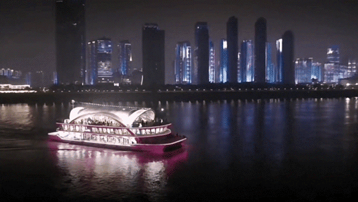 yangtze river wedding cruise ship appearance design by school of architecture and urban planning hust qing studio
