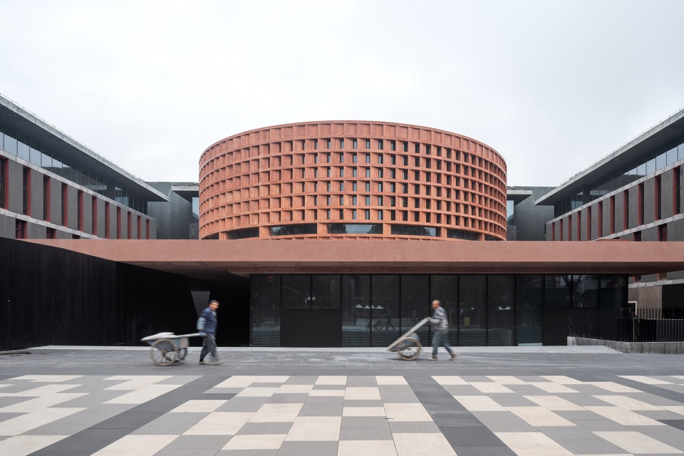 Qujiang Museum of Fine Arts Extension China by Neri Hu Design and Research Office