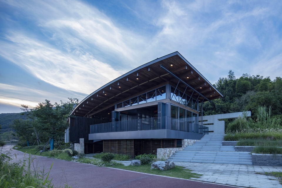 Xutang Habitat Service Station of Xin an River Comprehensive Protection Project by HUADONG ENGINEERING CORPORATION LIMITED Xu Kun Studio