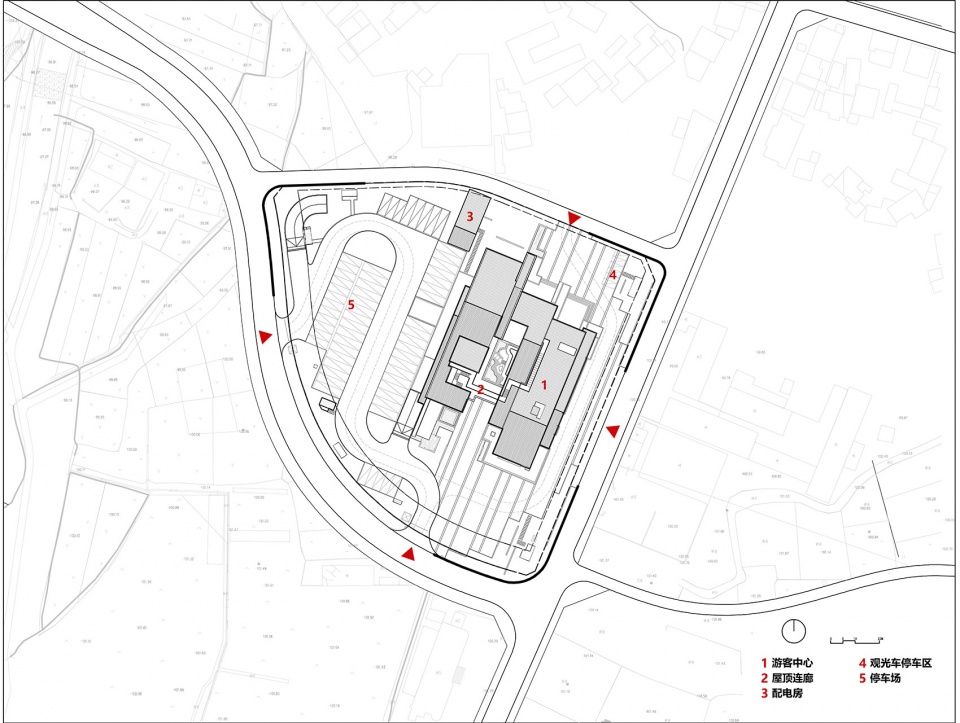 yucun tourist service center by local architecture design office