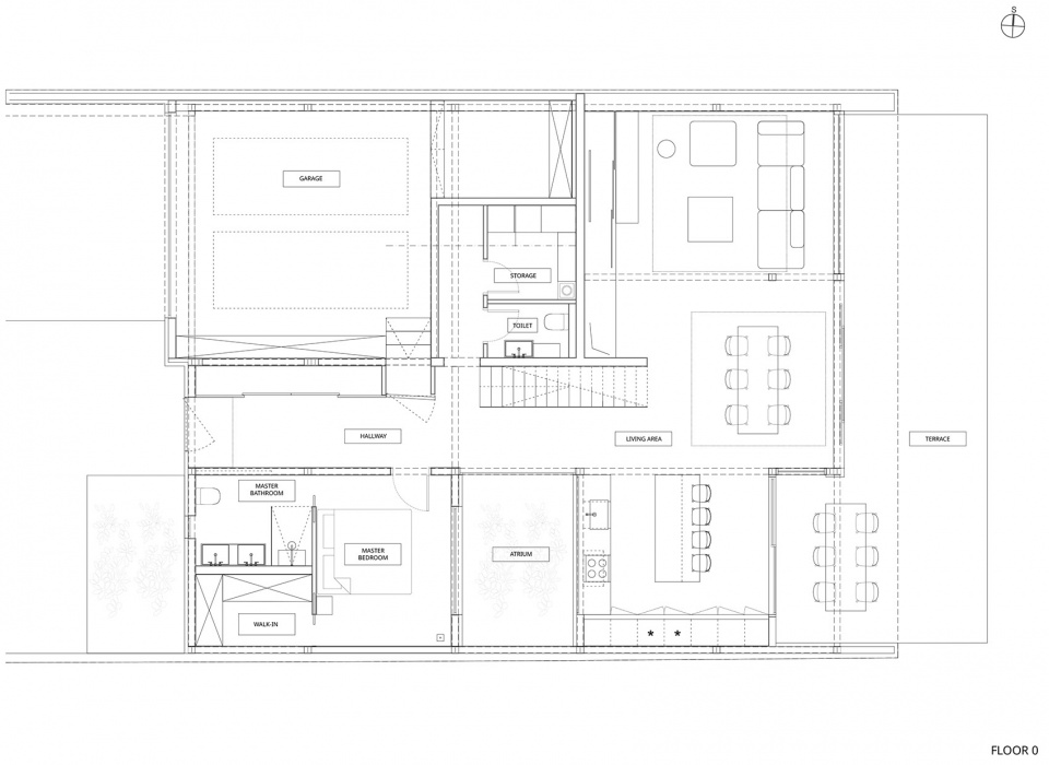 interior of the family apartment in Osijek STUDIOPI Regular Company