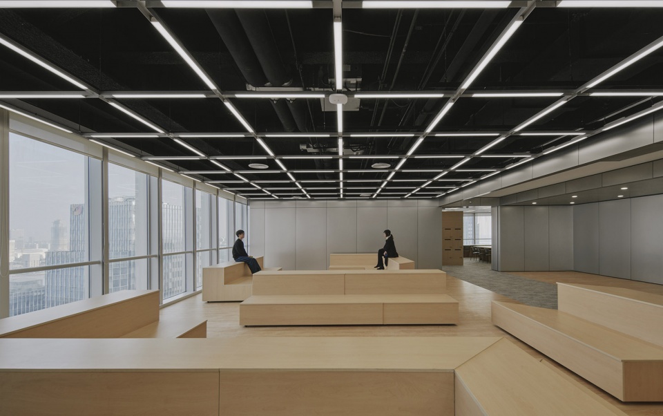 tezign west bund star center headquarter interior design by xframe studio