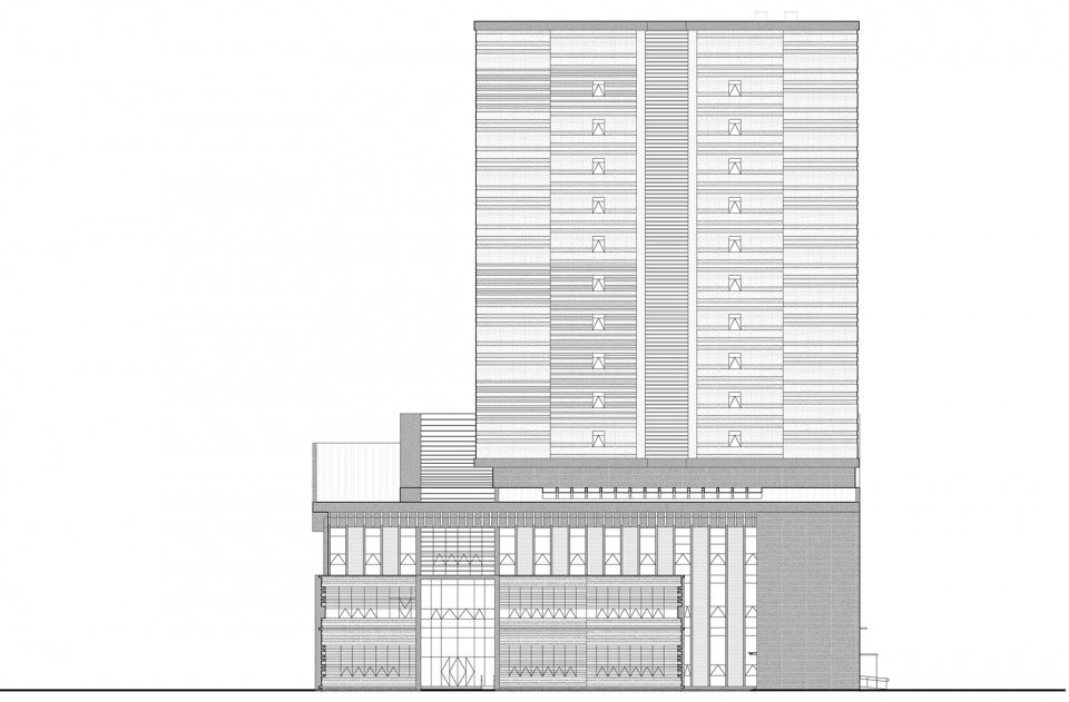 hubei provincial archives new building by csadi