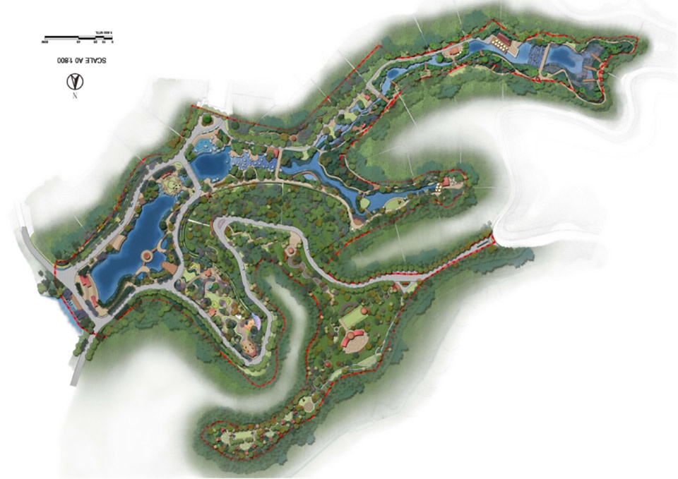 meizhou yanshan lake international garden resort china by belt collins international