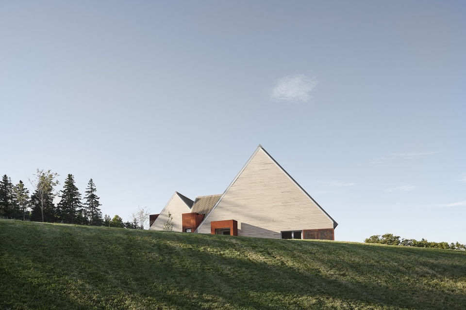Highland Village Interpretive Centre Abbott Brown Architects