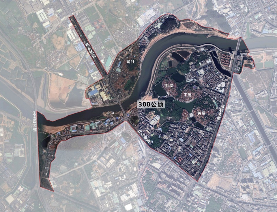 Organic renewal of the contiguous villages of Ding Peng and Huang by DONGDA SHENZHEN DESIGN CO LTD