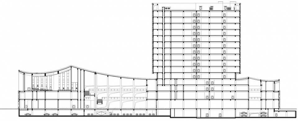 hubei provincial archives new building by csadi