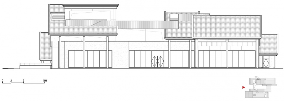yucun tourist service center by local architecture design office