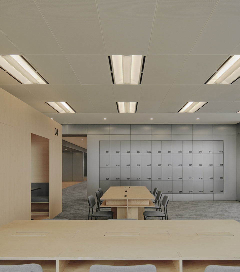 tezign west bund star center headquarter interior design by xframe studio