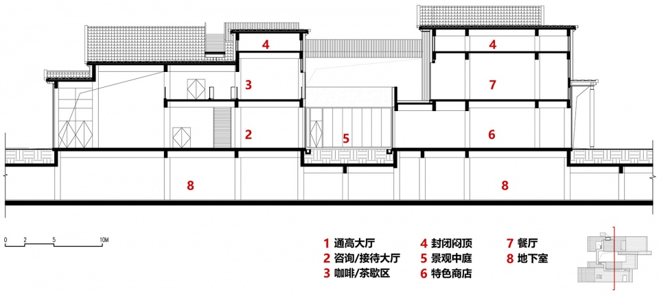 yucun tourist service center by local architecture design office
