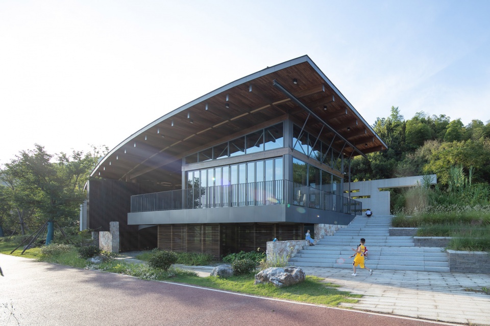 Xutang Habitat Service Station of Xin an River Comprehensive Protection Project by HUADONG ENGINEERING CORPORATION LIMITED Xu Kun Studio