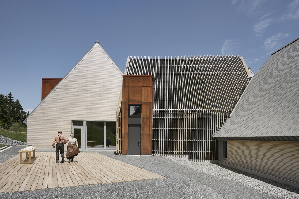 Highland Village Interpretive Centre Abbott Brown Architects