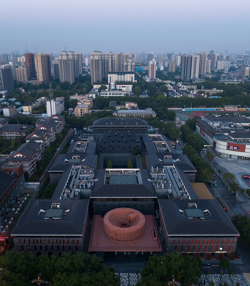 Qujiang Museum of Fine Arts Extension China by Neri Hu Design and Research Office