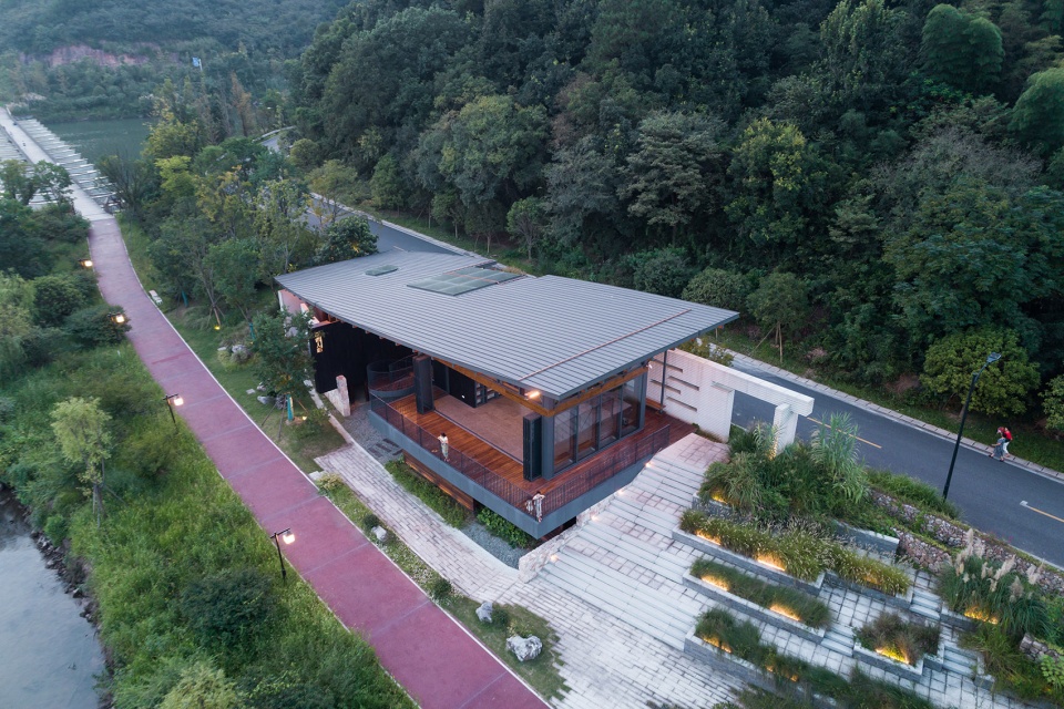 Xutang Habitat Service Station of Xin an River Comprehensive Protection Project by HUADONG ENGINEERING CORPORATION LIMITED Xu Kun Studio
