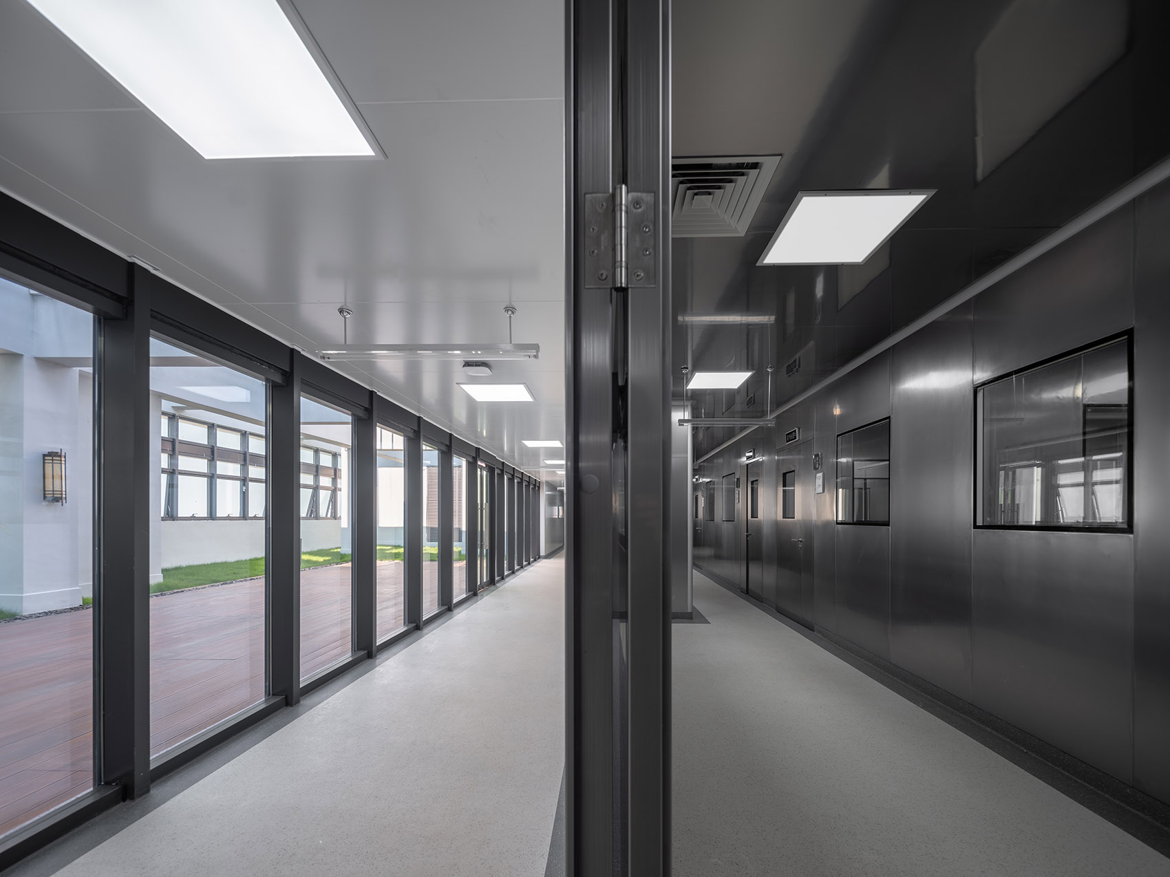 Design of pingshan district center for disease control and prevention