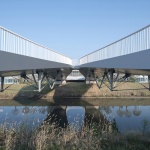 Baoying High Speed Railway Station Pedestrian Bridge(Lotus Leaf Bridge ...