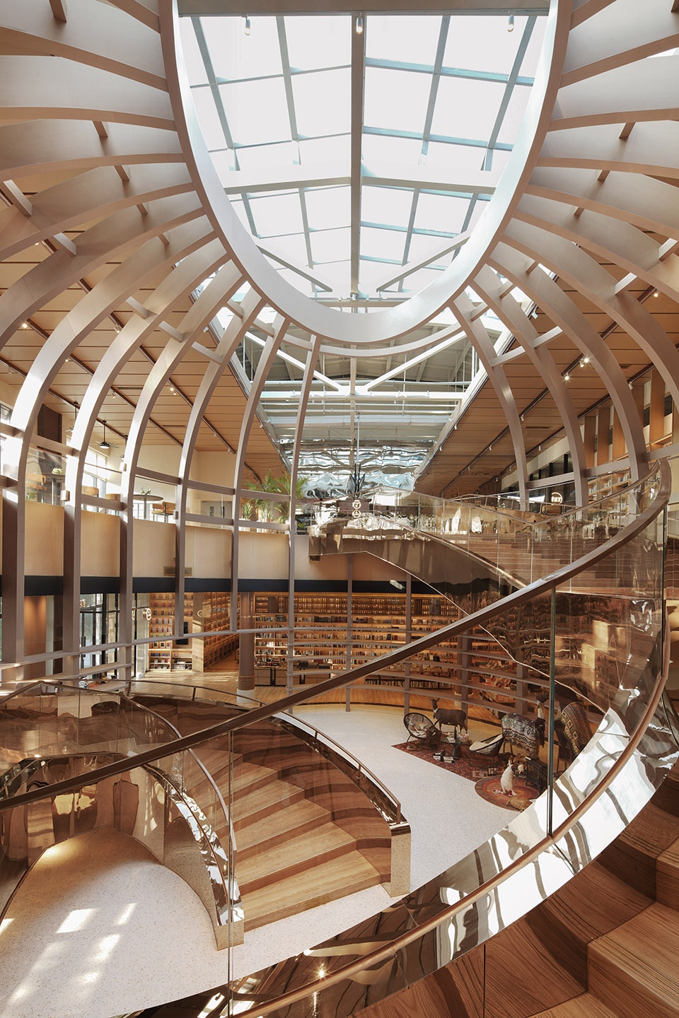Zhong Ao Yan Ji You Bookstore China by Karv One Design