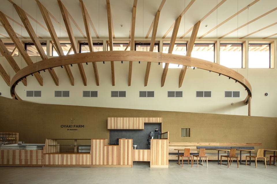 oyaki farm by tono mirai architects