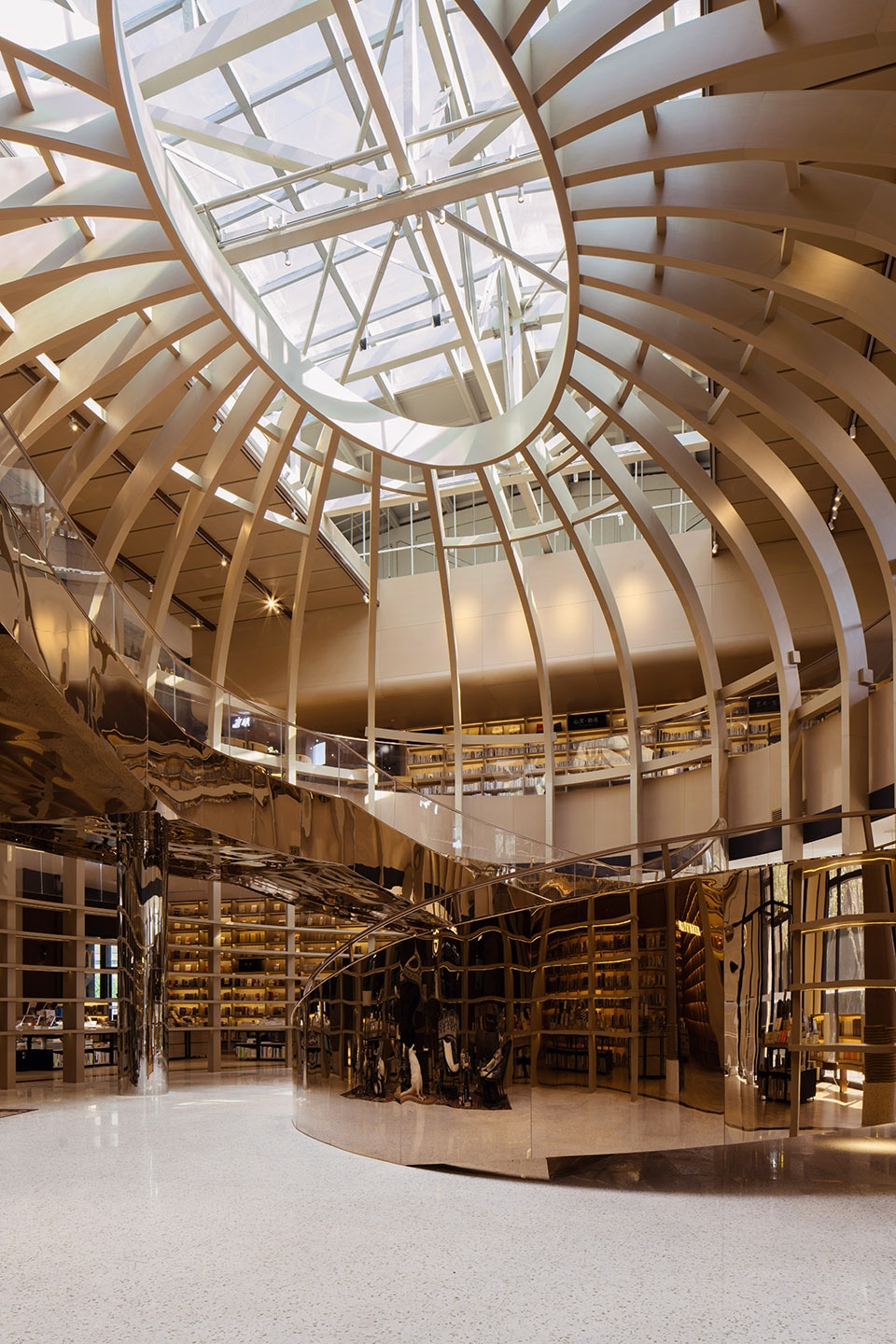 Zhong Ao Yan Ji You Bookstore China by Karv One Design