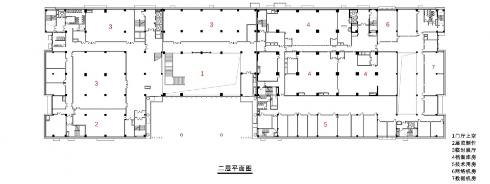 hubei provincial archives new building by csadi
