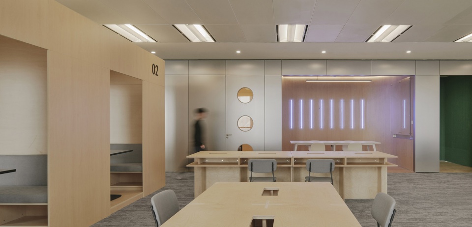 tezign west bund star center headquarter interior design by xframe studio