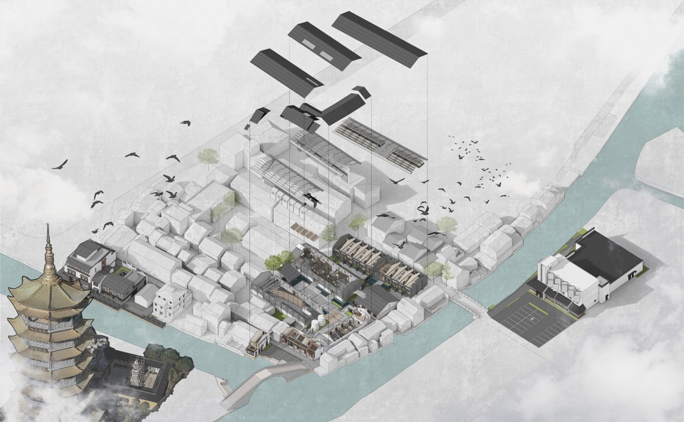 yuanjian groups pingwang grand canal bazaar by studio ininches