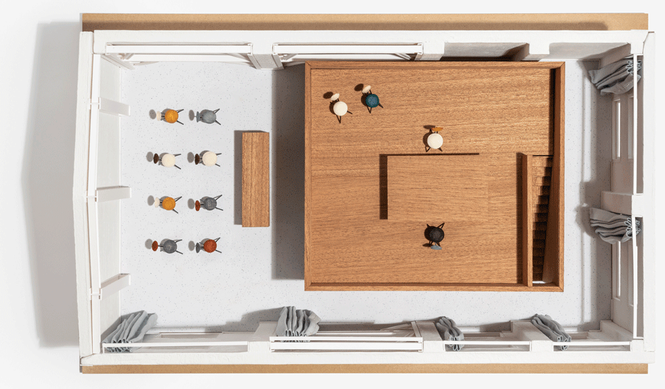 Cesarin showcooking by co arch studio