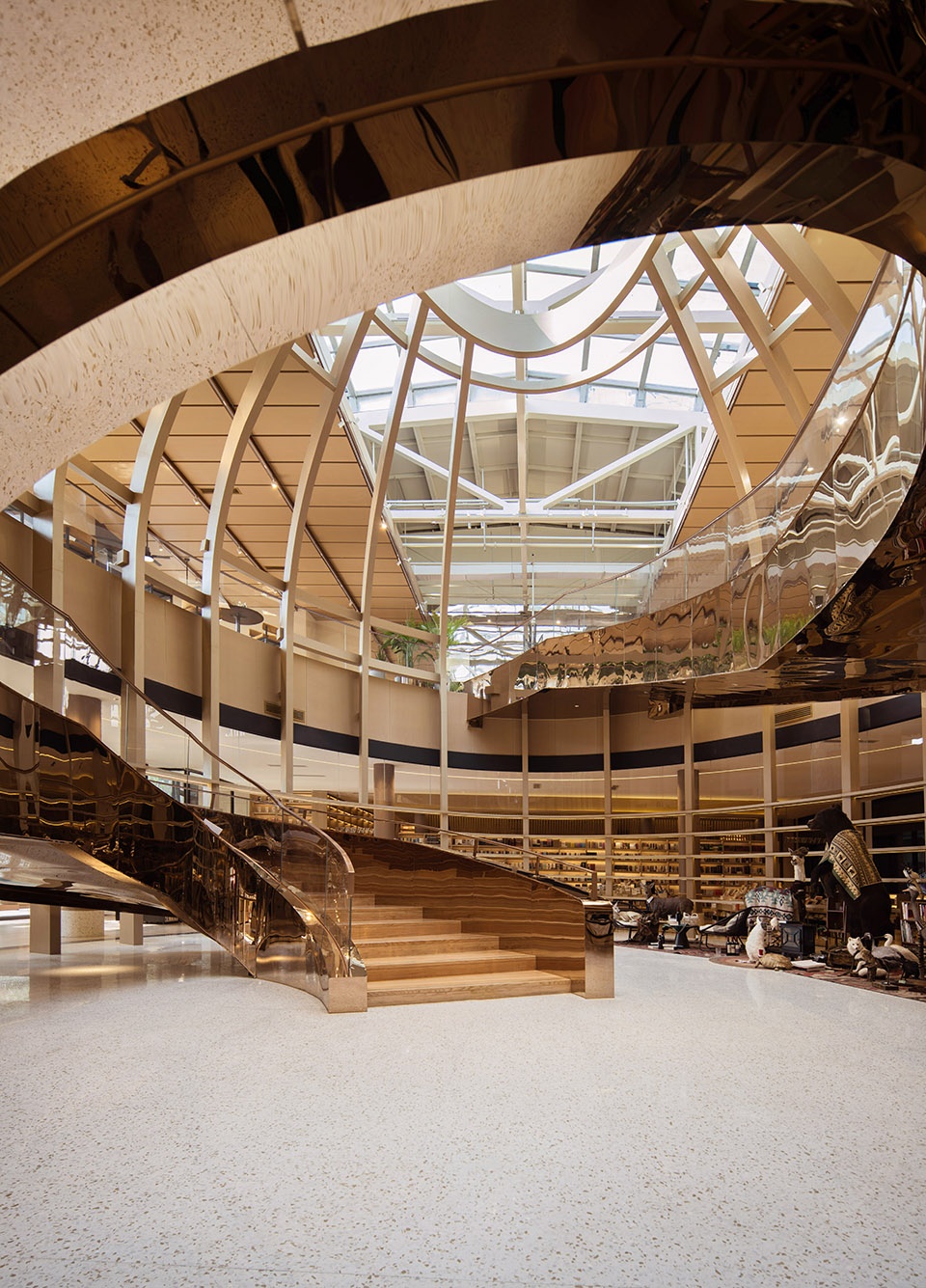 Zhong Ao Yan Ji You Bookstore China by Karv One Design