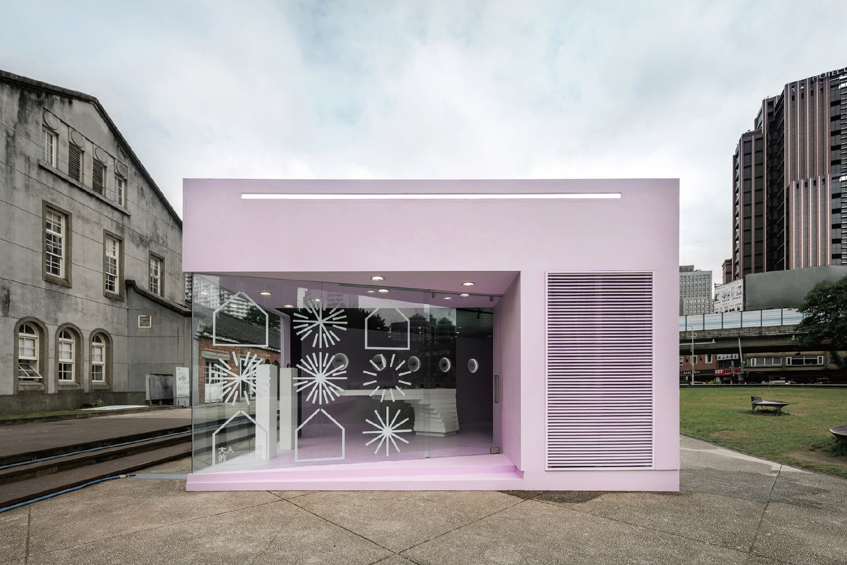 OPPO Huashan Cultural popup shop by Achievable Design 谷德设计网