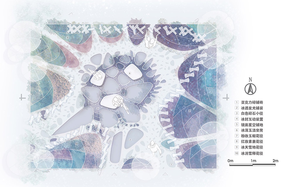 The Frozen Flower Gallery A garden of 2021 Shenzhen Bougainvillea Show by School of Architecture and Urban Planning Shenzhen University