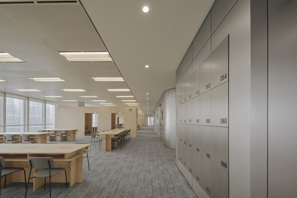 tezign west bund star center headquarter interior design by xframe studio