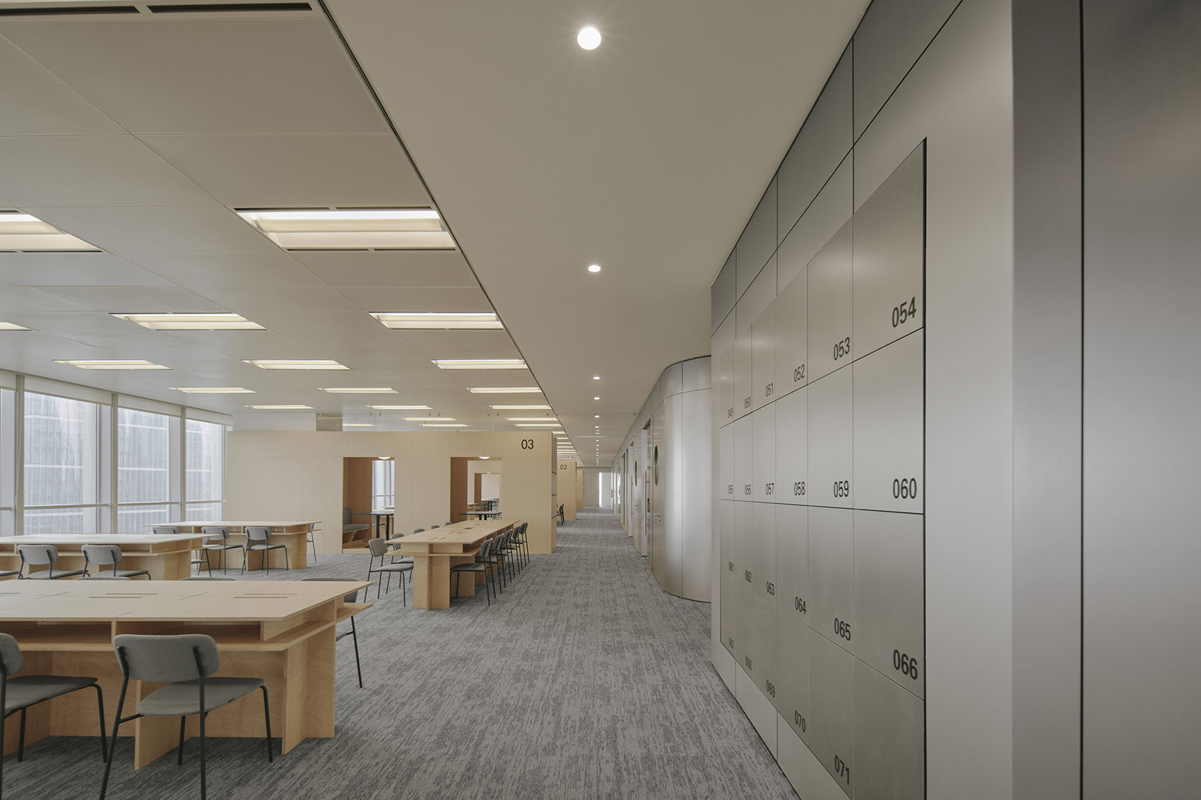 Tezign west bund star center headquarter interior design by XFRAME ...
