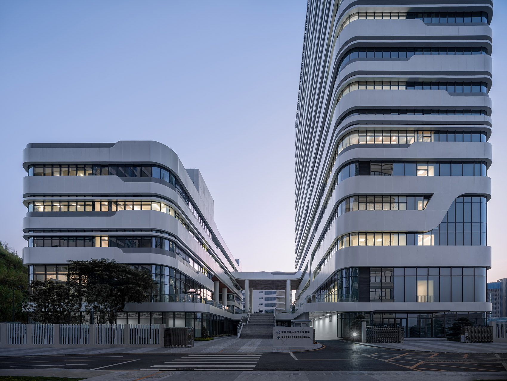 Design of pingshan district center for disease control and prevention