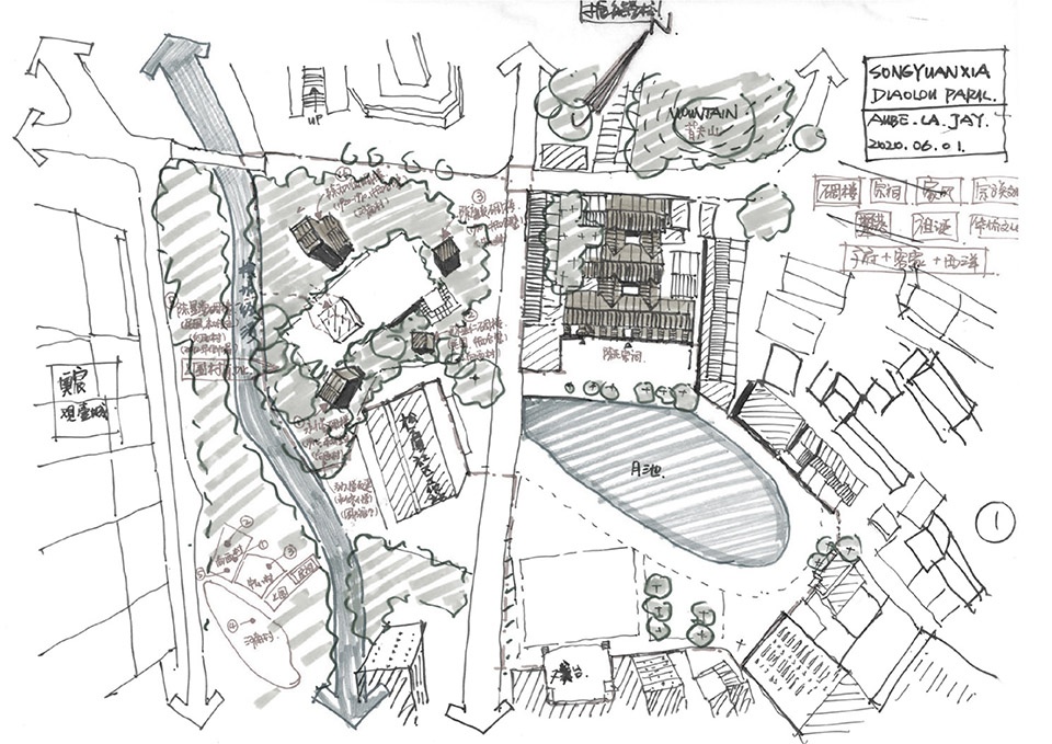 Shenzhen Songyuanxia Diaolou Time Park China by AUBE