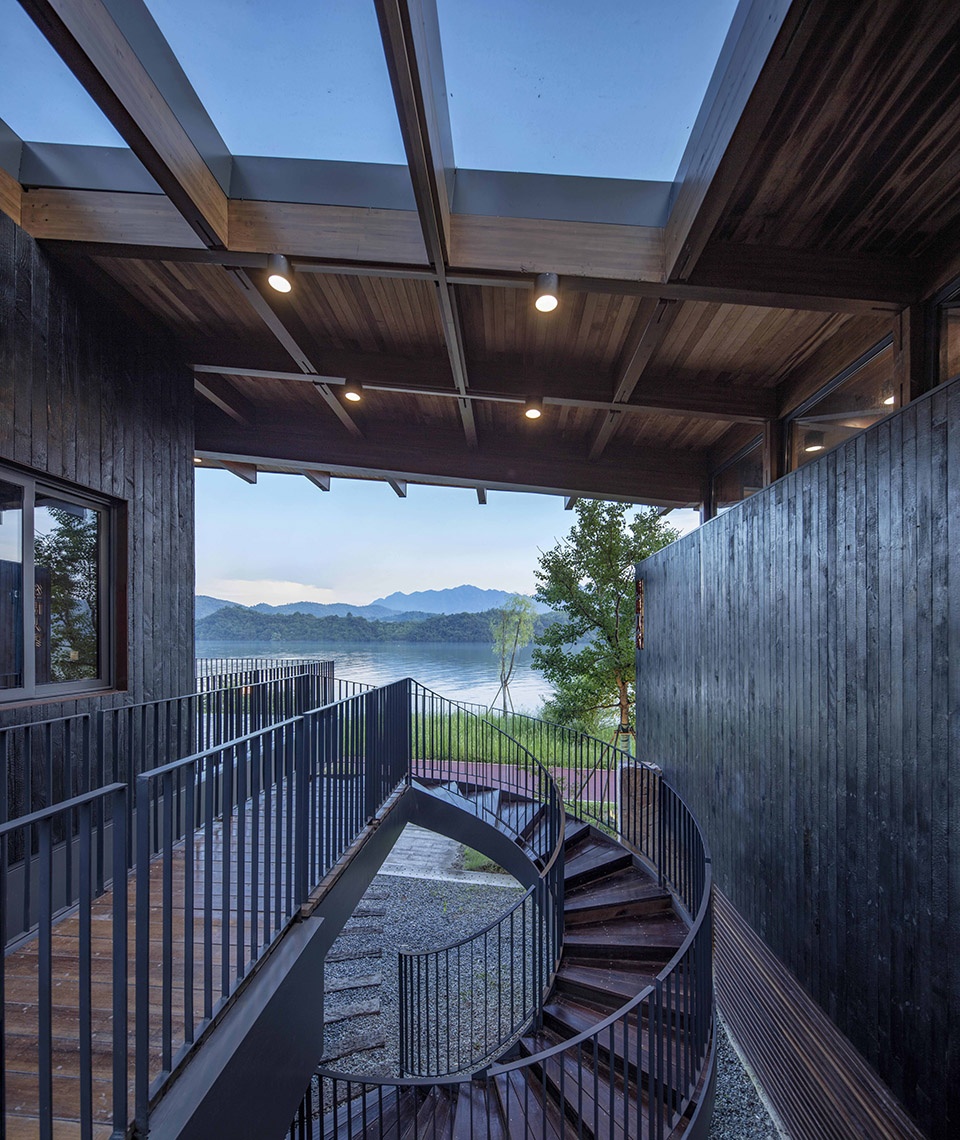 Xutang Habitat Service Station of Xin an River Comprehensive Protection Project by HUADONG ENGINEERING CORPORATION LIMITED Xu Kun Studio
