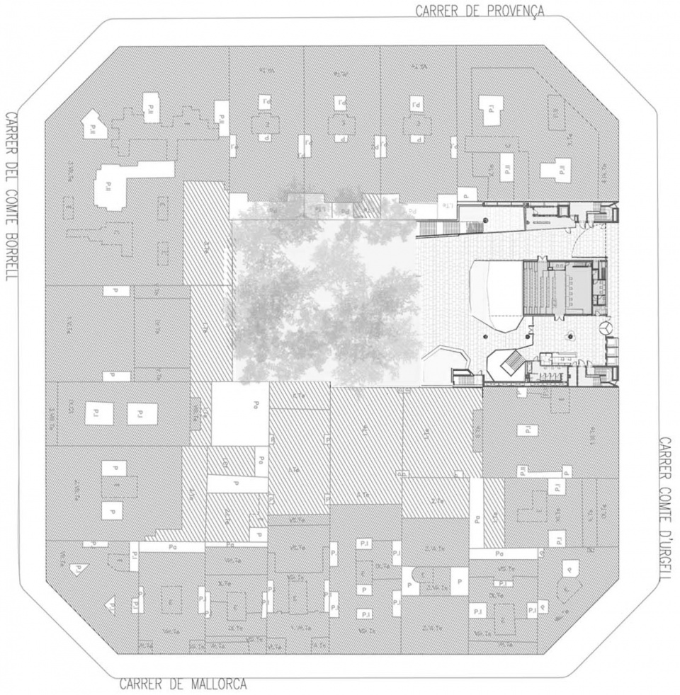 the collage building cultural centre teresa pamies by jorge vidal studio