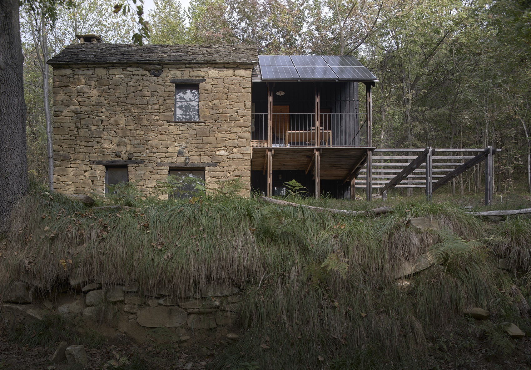renovation and extension of a ciabot by studio ellisse architetti
