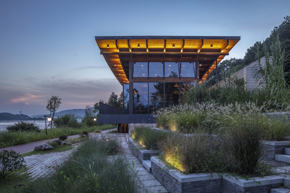 Xutang Habitat Service Station of Xin an River Comprehensive Protection Project by HUADONG ENGINEERING CORPORATION LIMITED Xu Kun Studio