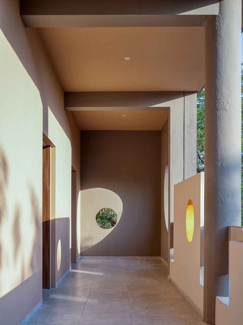 school under a neem by dhulia architecture design