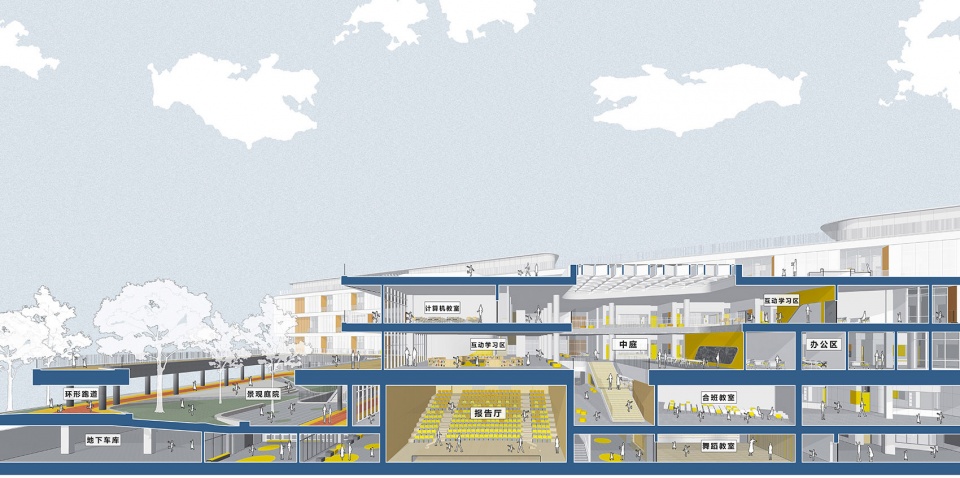 hangzhou jianghui primary school by uad
