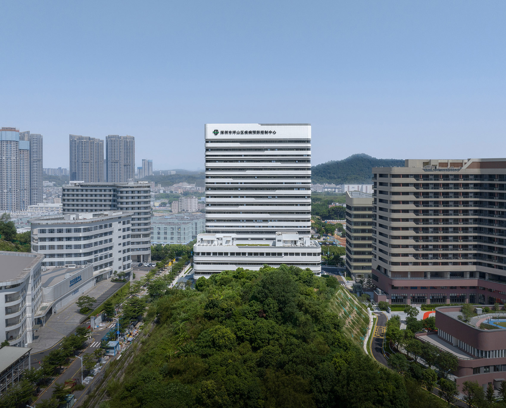 Design of pingshan district center for disease control and prevention