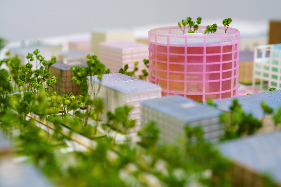 mvrdv wins competition to design the innovation park artificial intelligence in heilbronn