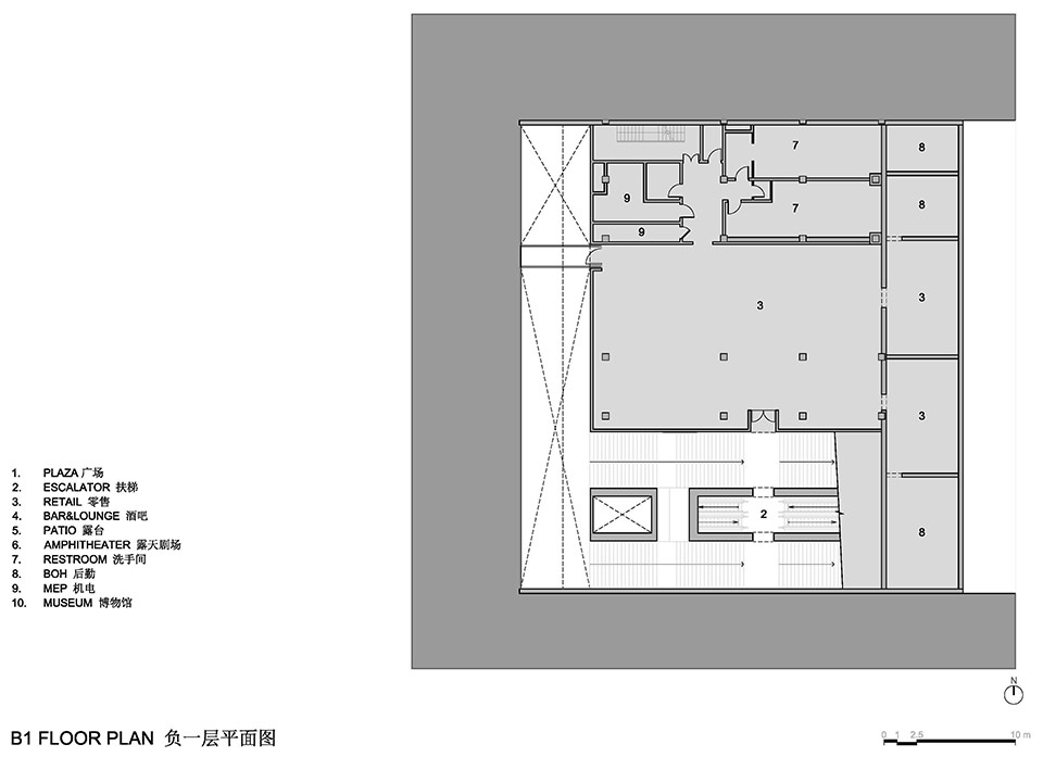 Qujiang Museum of Fine Arts Extension China by Neri Hu Design and Research Office