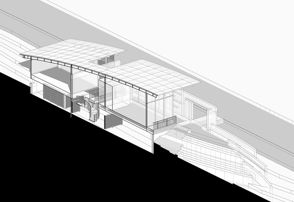 Xutang Habitat Service Station of Xin an River Comprehensive Protection Project by HUADONG ENGINEERING CORPORATION LIMITED Xu Kun Studio