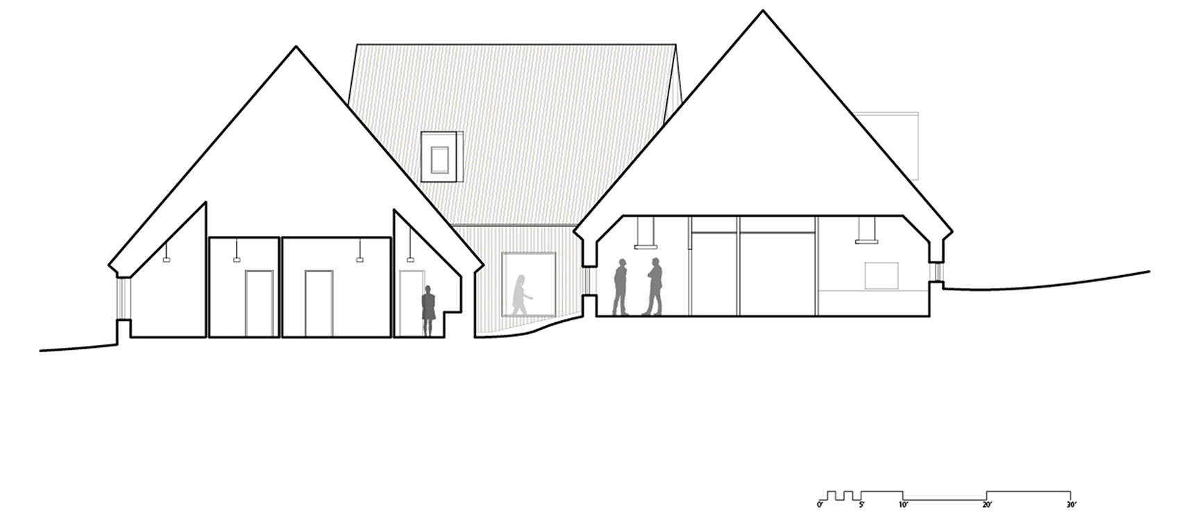 Highland Village Interpretive Centre by Abbott Brown Architects 谷德设计网