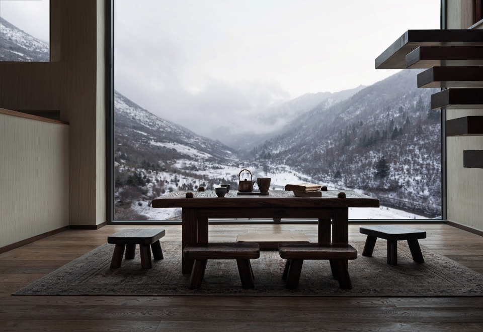 dainn mt siguniang by chengdu wan qian ji environmental art design company zyxtudio