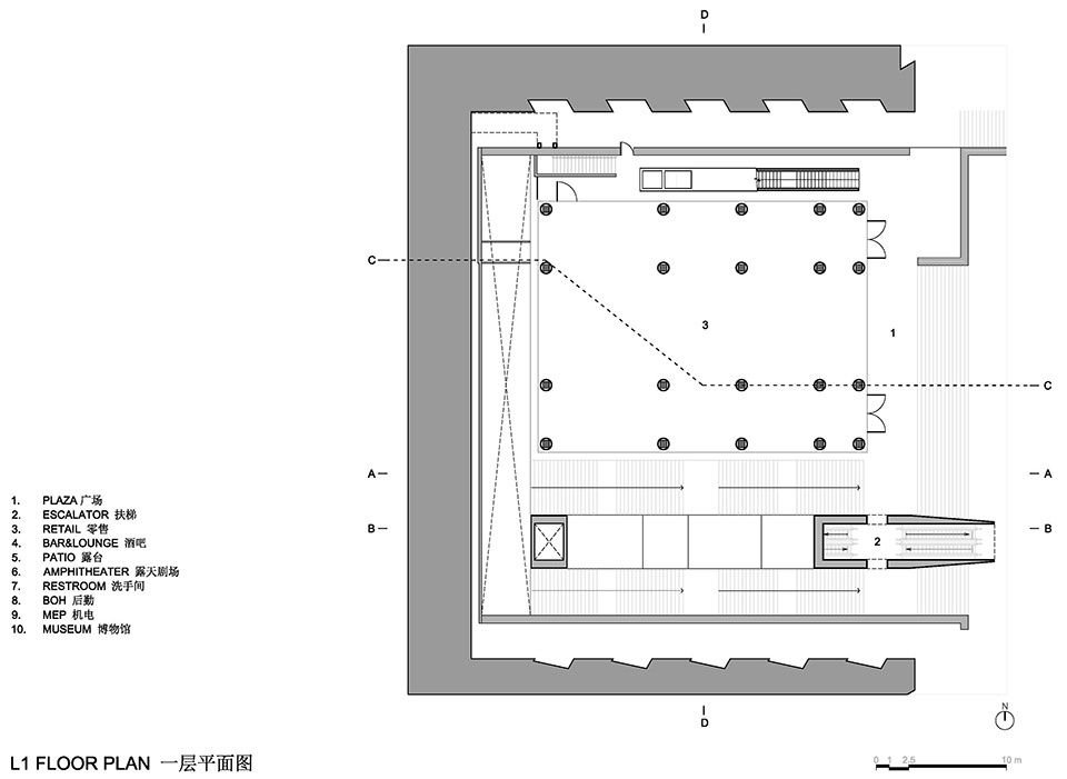 Qujiang Museum of Fine Arts Extension China by Neri Hu Design and Research Office
