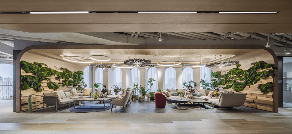 haworth hws customer experience centre in shanghai china by gensler